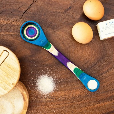 Baltique 7pc Mumbai Kitchen Utensil Set: Wood Cooking Tools, Spoon, Spurtle, Spatula, Multicolored, Hand Wash — фото 5
