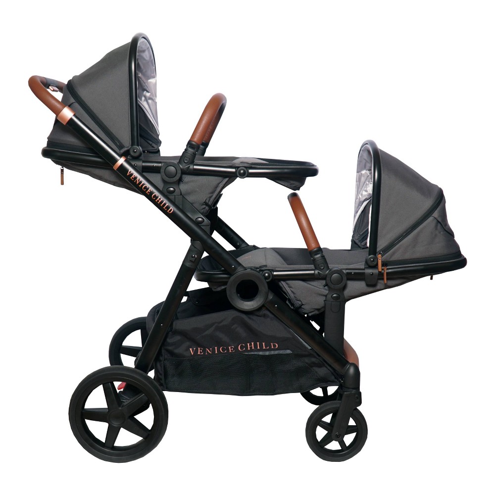 Photos - Pushchair Venice Child Maverick Stroller and 2nd Toddler Seat -Twilight