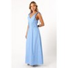 Petal and Pup Womens Lainey Tie Maxi Dress - image 3 of 4