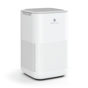 Medify Air MA-15 Purifier for Small Area with True HEPA H13 to Clean upto 293 sq ft in 30 Mins White - 1 of 4