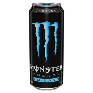 Monster Energy, Lo-Carb - 16 fl oz Can - 1 of 2
