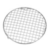 Unique Bargains Stainless Steel Round Cross Wire Barbecue Grill with Legs - 3 of 4