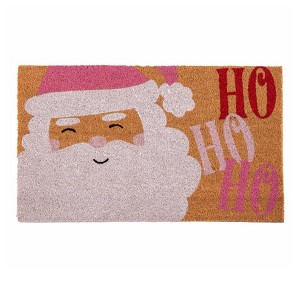 Shiraleah "Ho Ho Ho" Holiday Doormat - 1 of 4