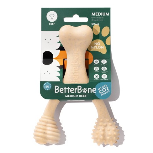 BetterBone Medium Density Beef Dog Bone Toy - S - image 1 of 4