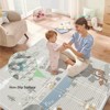 Fodoss Baby Playpen with Mat ，47 x 47 In Playpen for Babies and Toddlers, Indoor & Outdoor Activity Center, Safety Baby Fence - 4 of 4