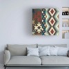 Trademark Fine Art -Michael Mullan 'Native Tapestry Crop' Canvas Art - 2 of 4