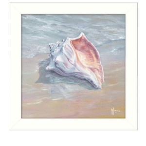 Whelk by Artisan Georgia Janisse, Ready to Hang Framed Print, White Frame - 1 of 1