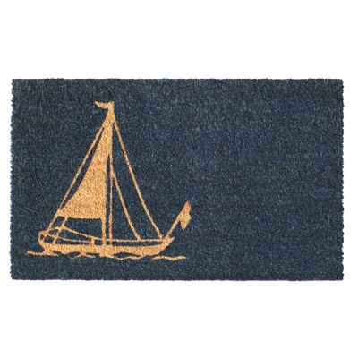 Tufted Yacht Doormat Navy - Raj