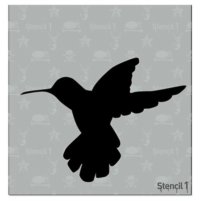 Stencil1 Bird Silhouette - Stencil 5.75" x 6"