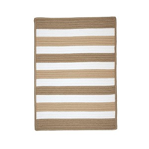 Colonial Mills Portico Braided Runner, Sand 2'x8', Rectangle Shape - 1 of 4