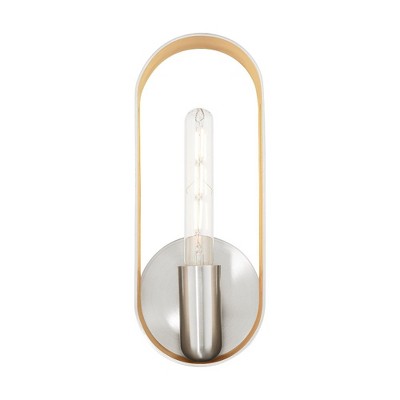 Livex Lighting Rave 1 - Light Wall Light in  Brushed Nickel
