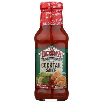 Louisiana Fish Fry Products Cocktail Sauce - 12 oz, Pack of 4
