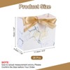 Unique Bargains Kraft Paper Elegant Design Wide Application Gift Bags with Ribbons 36 Pcs - 2 of 3