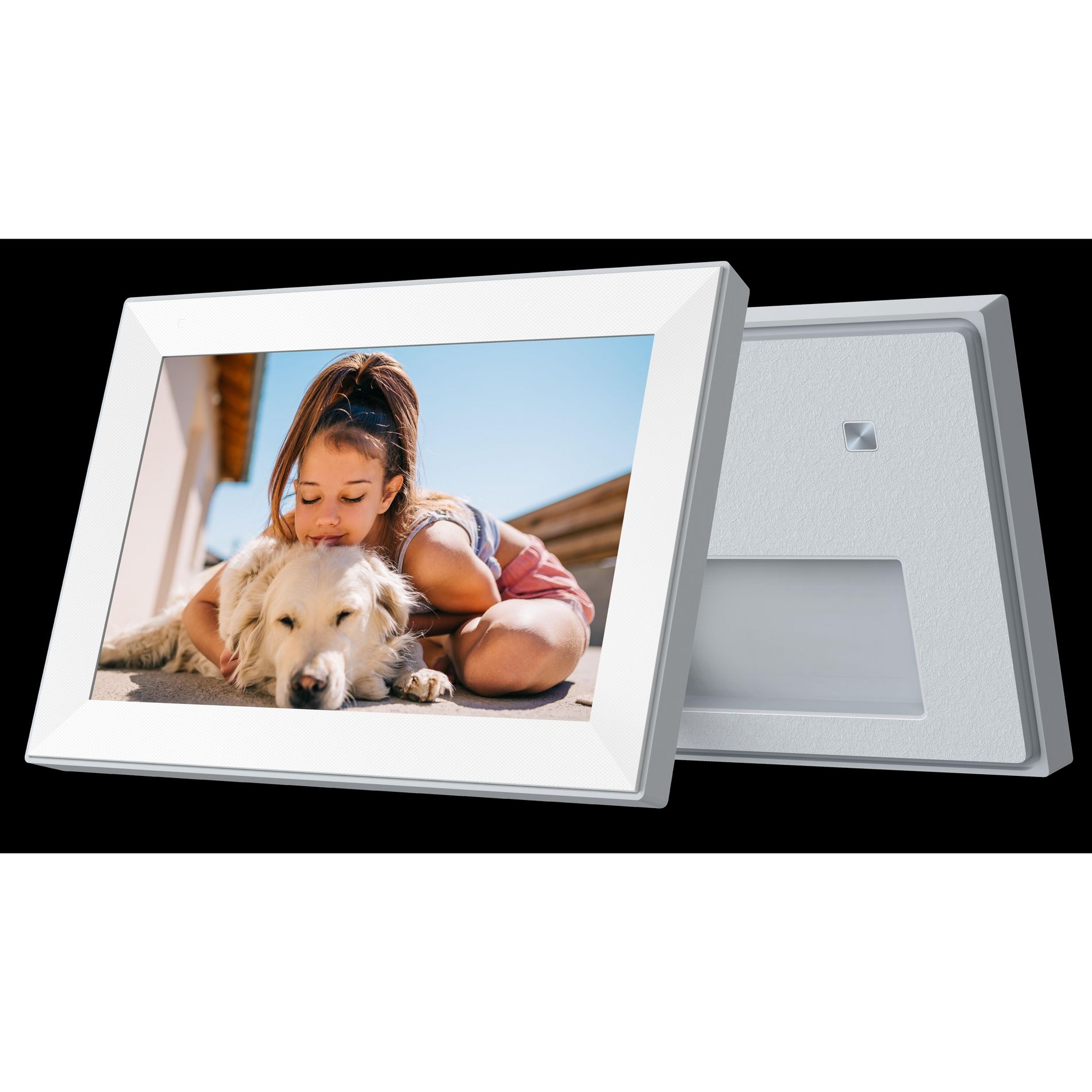 Pexar by Lexar 10.1" WiFi Digital Photo Frame | HD Anti-Glare Touch Display | Share Photos/Videos via App | Perfect for Gifting