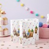 Juvale Cat Party Favor Bags - 36-Pack Cat Birthday Pet Party Supplies, Small Paper Gift Bags for Goodies, Cats and Paws Design, 5.1 x 8.7 x 3.2 inches - 2 of 4