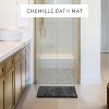 Soft Absorbent Chenille Bath Mat Rug with Anti-Skid Rubber Backing - Becky Cameron - 2 of 4