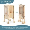 Guidecraft Contemporary Kitchen Helper Step Stool: Adjustable, Folding Montessori Toddler Tower - Safety Learning Furniture - 2 of 4