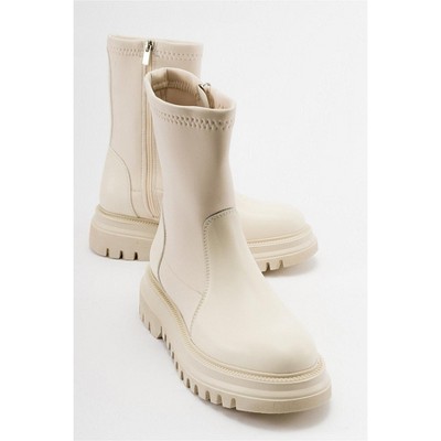 Alias Beige Scuba Boot (Women) | Prologue Shoes