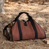 The Lakeside Collection Firewood Carrier And Storage Bag With Carry Straps - 3 of 4