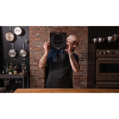 Babish Black Cast Iron 8-Inch Preseasoned Face Trivet