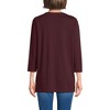 Lands' End Women's 3/4 Sleeve Cotton Supima Tunic - 2 of 3