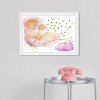 19" x 13" Rain or Shine Abstract Framed Wall Art White - Wynwood Studio: Modern Decor, Horizontal Layout - 4 of 4