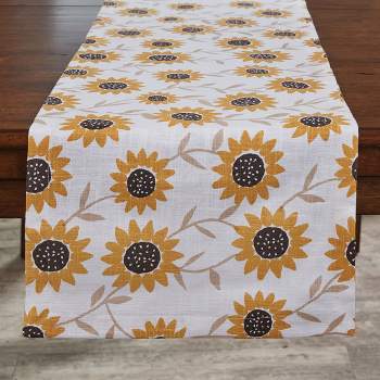 Split P Sunflower Print Table Runner 15" x 72"