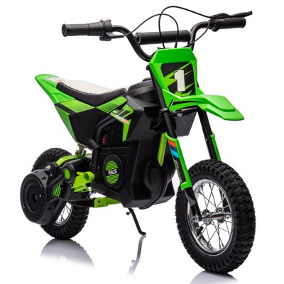 24V Kids Ride On Electric Off-Road Motorcycle,250W Motor 13.6MPH Fast Speed