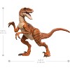 Jurassic World Hammond Collection Atrociraptor Tiger Dinosaur Action Figure, 13 Points Articulation - 3 of 4