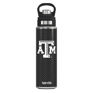 NCAA Texas A&M Aggies Carbon Fiber Wide Mouth Water Bottle - 24oz - 1 of 3