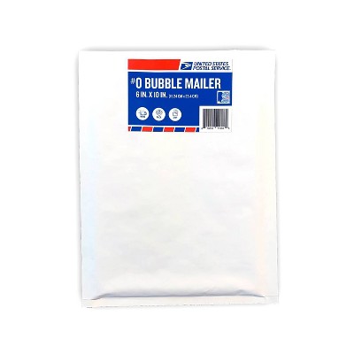 USPS 60ct 6"x10" #0 Bubble Mailer