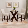 Powell 3pc Axbridge Counter Dining Set Espresso/Natural - 2 of 4