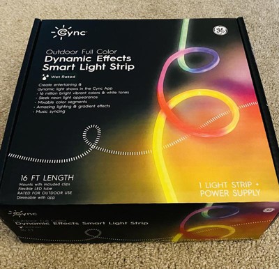 Philips Hue White & Color Ambiance Outdoor Lightstrip 5m/16ft : Target