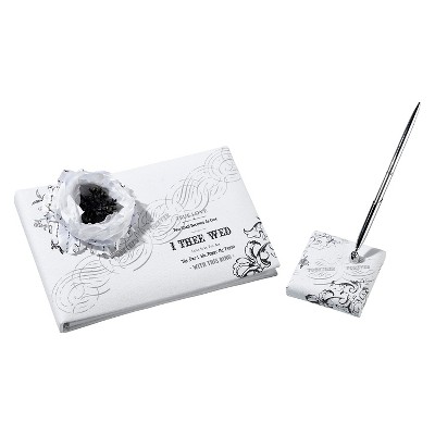 True Love Guest Book with Pen Set