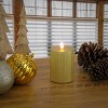 5" HGTV LED Real Motion Flameless Gold Candle Warm White Lights - National Tree Company - 2 of 3