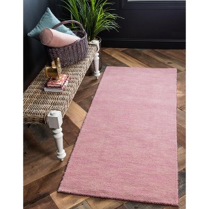 Unique Loom    Solid Gava Solid Gava Area Rug - 1 of 4