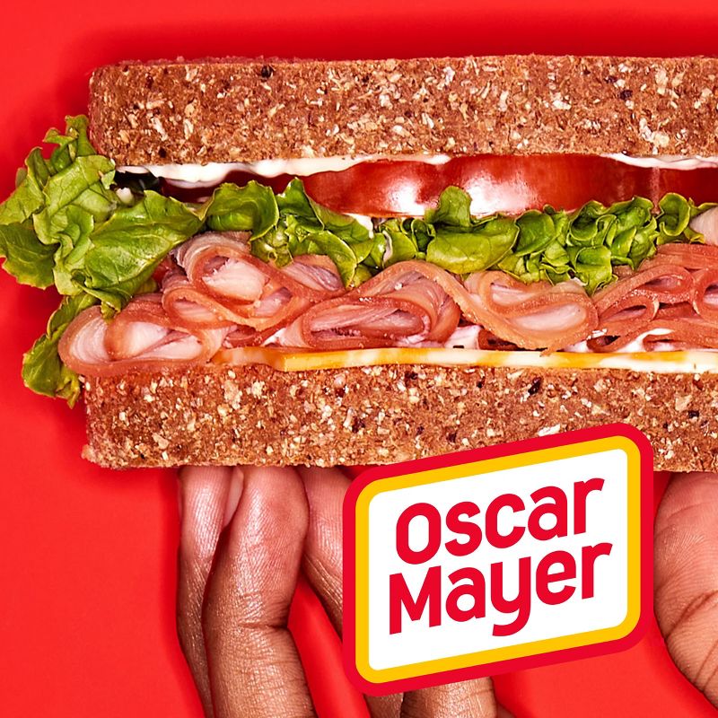 Oscar Mayer Deli Fresh Smoked Uncured Ham Sliced Lunch Meat - 9oz, 5 of 12