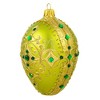 Miss Christmas 5.0 Inch Peridot Green & Gold Fabrege Egg Christmas Tree Ornament , Christmas Decor Christmas, Easter, Seasons (1PC) - 4 of 4
