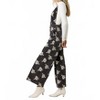 Women's Embroidered Corduroy Jumpsuit - mystree - 3 of 4