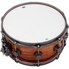 DW Collectors Series SSC Maple Exotic Snare Drum with Black Nickel Hardware 14 x 6 in. Burnt Toast Fade Over Tamo Ash - 4 of 4