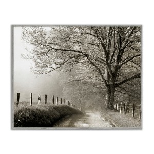 Stupell Industries Rural Scenery Fenced Path, 14" x 11" - 1 of 4