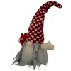 Northlight LED Lighted Girl Valentine's Day Gnome with Love Heart - 13" - Red - 4 of 4