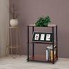 Furinno 3-Tier Industrial Bookcase Compact Bookshlef Multipurpose Open Storage Shelf Display Rack - 2 of 4