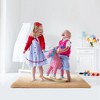 NewHome"Fluffy 4' x 2.6' Anti-Skid Shaggy Area Rug for Nursery, Bedroom, and Living Room Décor"BlackGreyCoffee&Pink - 4 of 4