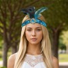 Unique Bargains Women's Feather Sequins Headband 1 Pc - 2 of 4