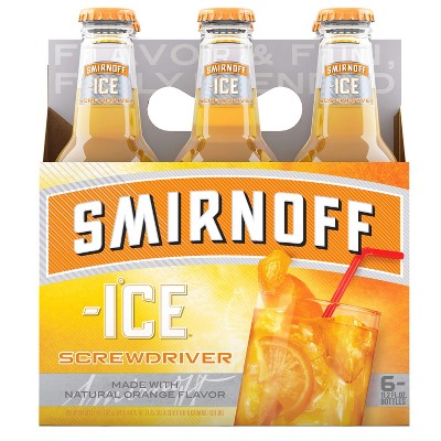 Smirnoff Ice Screwdriver - 6pk/11.2 fl oz Bottles