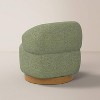 Swivel Chair with Plinth - Hearth & Hand™ with Magnolia - 4 of 4