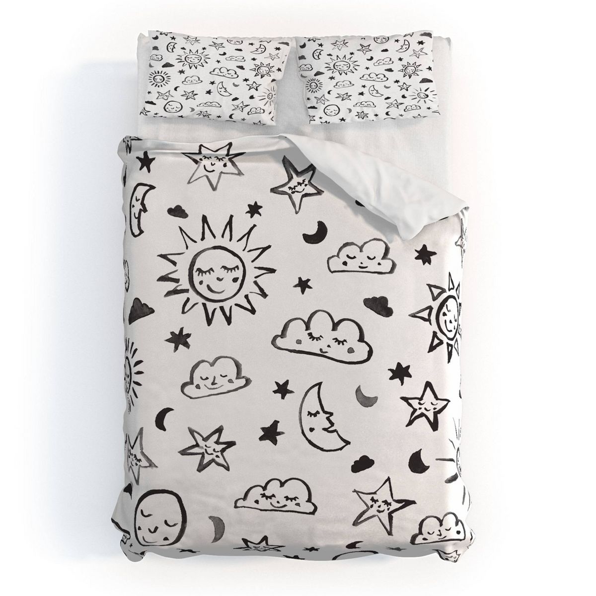 Deny Designs Susanne Kasielke Scandinavian Cosmos Kids' Duvet and Sham Set