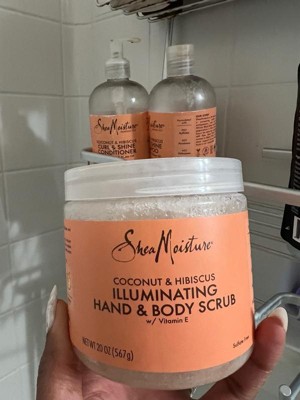 Shea moisture deals body scrub