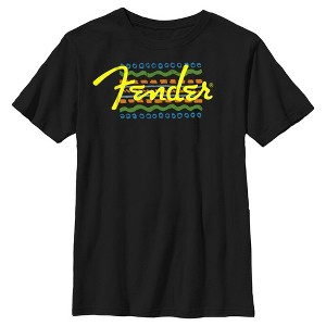 Boy's Fender Colorful Logo T-Shirt - 1 of 4